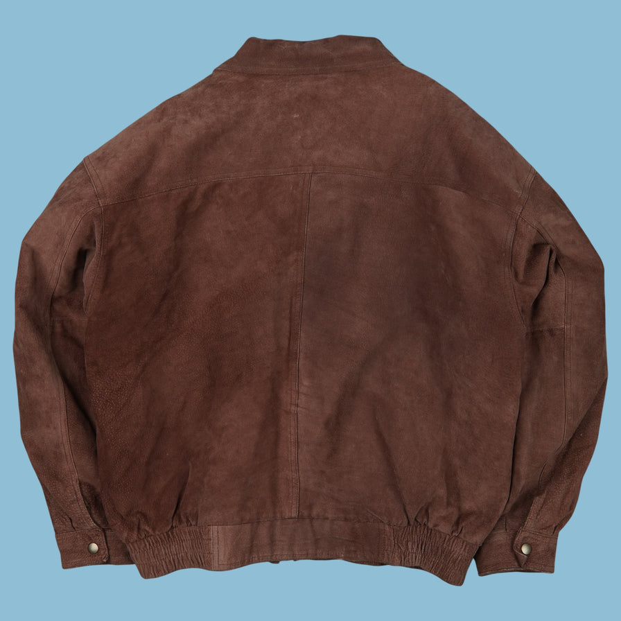 Vintage Trader Bay Wildleder Lederjacke - XL