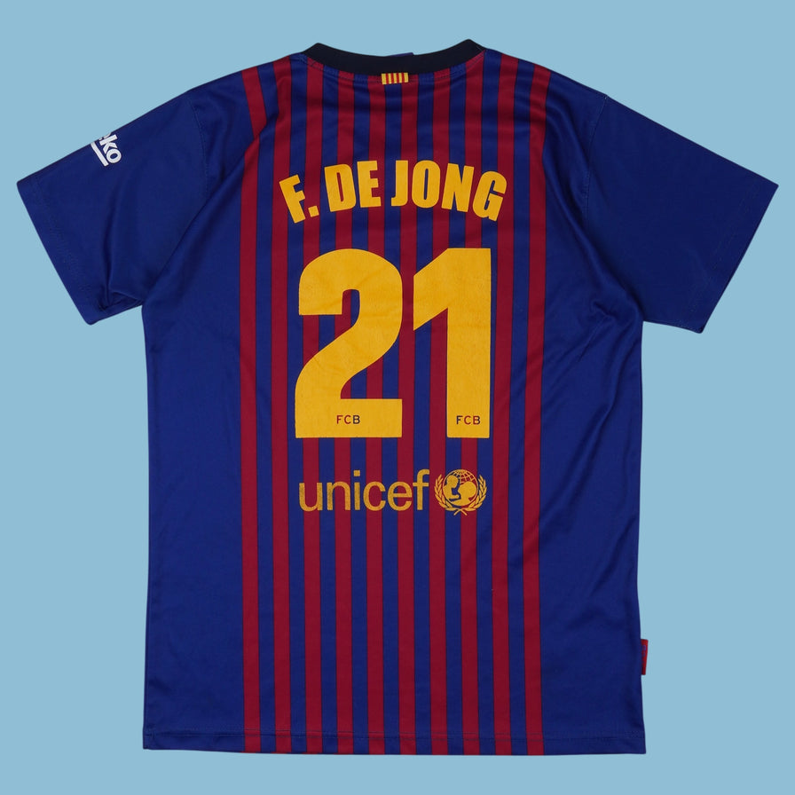 Vintage FC Barcelona Trikot T-Shirt - XS