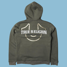 Vintage True Religion Sherpa Hoodie - L