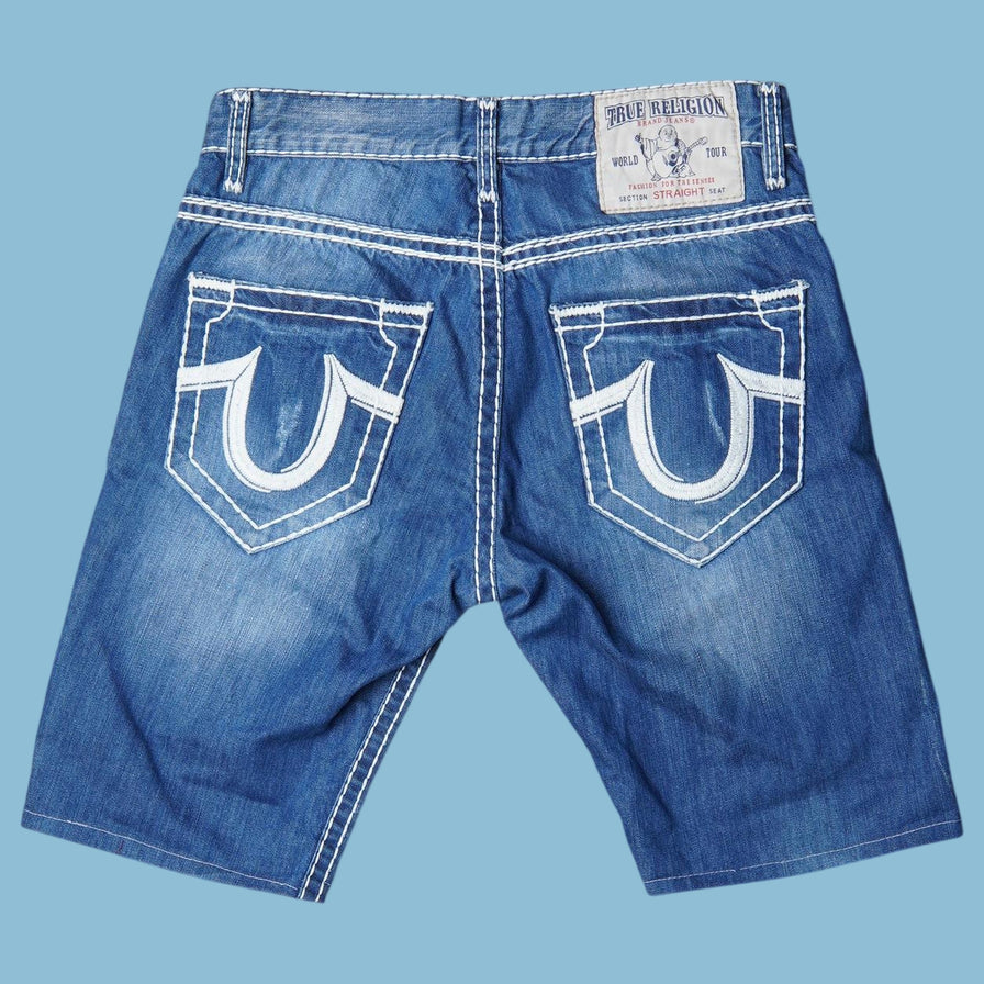 Vintage True Religion Straight Shorts - L