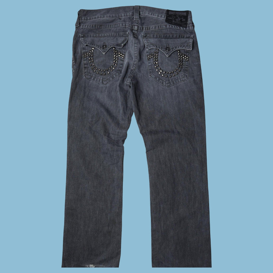 Vintage True Religion Studded Jeans - XL