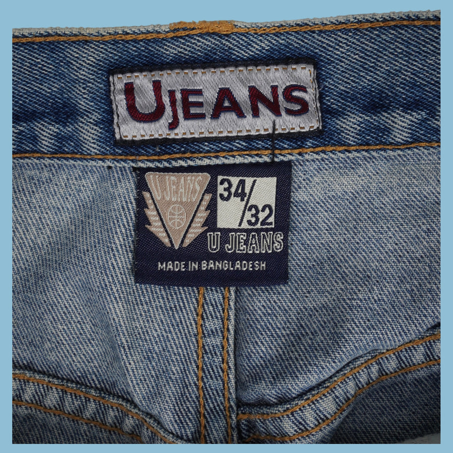 Vintage U Jeans Cargo Jeans Hose - 34 x 32 - NFF Vintage