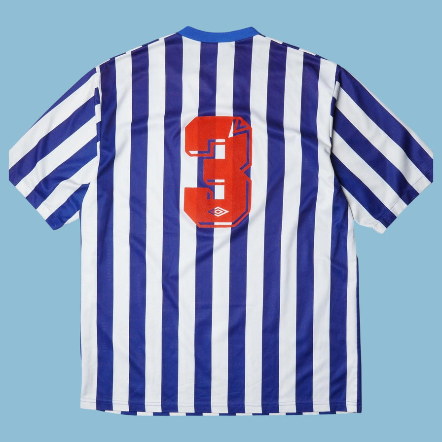 Vintage Umbro 90s Striped Jersey - XL