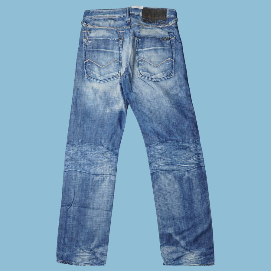 Jeans used effet vieilli - M