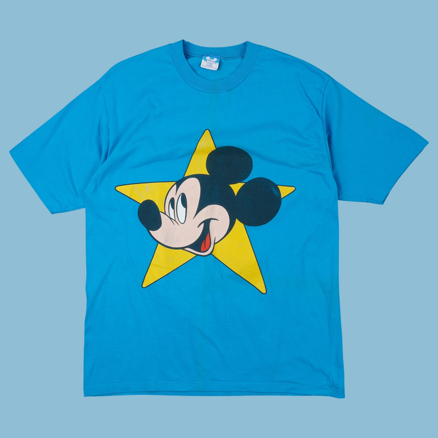 Vintage 80s Walt Disney Mickey Mouse T-Shirt - XL