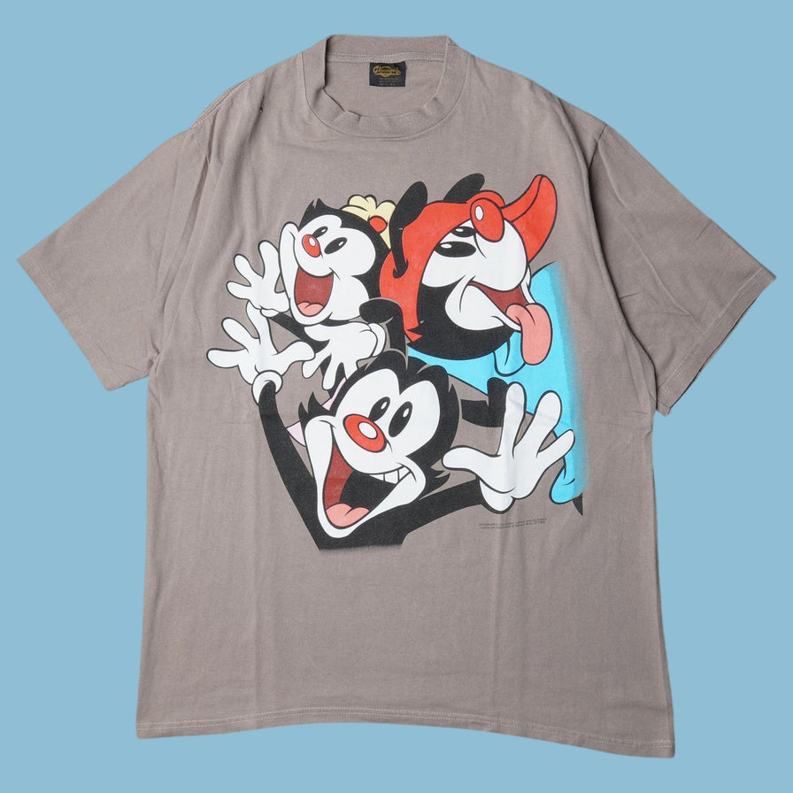 Vintage Warner Bros 90s Animaniacs T-Shirt - XL