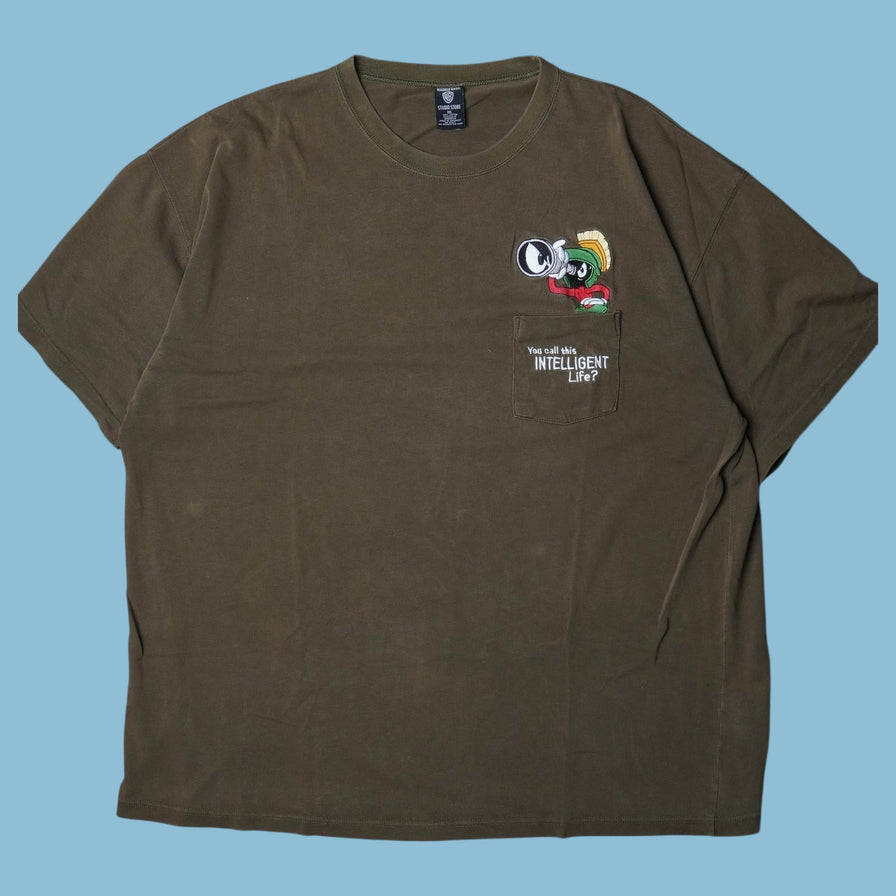 Vintage Warner Bros 90s Marvin the Martian T-Shirt - 2XL