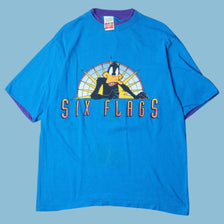 Vintage Warner Bros 90s Six Flags Daffy Duck T-Shirt - M