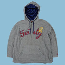 Vintage Warner Bros Looney Tunes Tweety Fleece Hoodie - 2XL