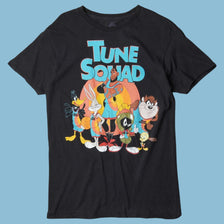 Vintage Warner Bros Space Jam Tune Squad T-Shirt - S