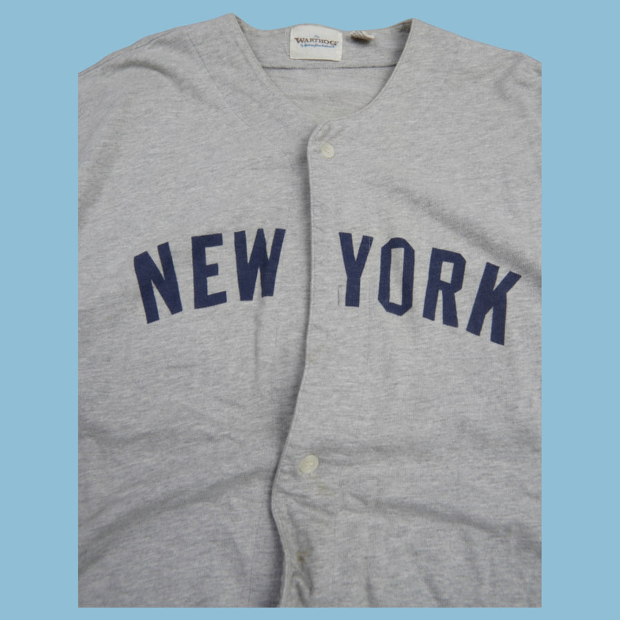Vintage Warthog New York Yankees Baselballtrikot Shirt - XL - NFF Vintage