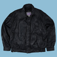 Vintage Watershed 90s Leather Jacket - L
