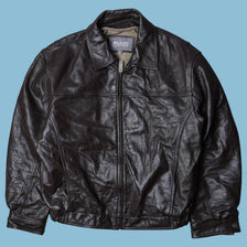 Blouson en cuir Wilsons Leather vintage - L
