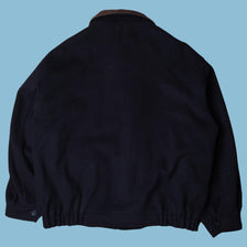 Vintage Wool Jacket Brown Collar - XL