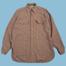 Vintage 90s Woolrich Wool Hemd - M - NFF Vintage