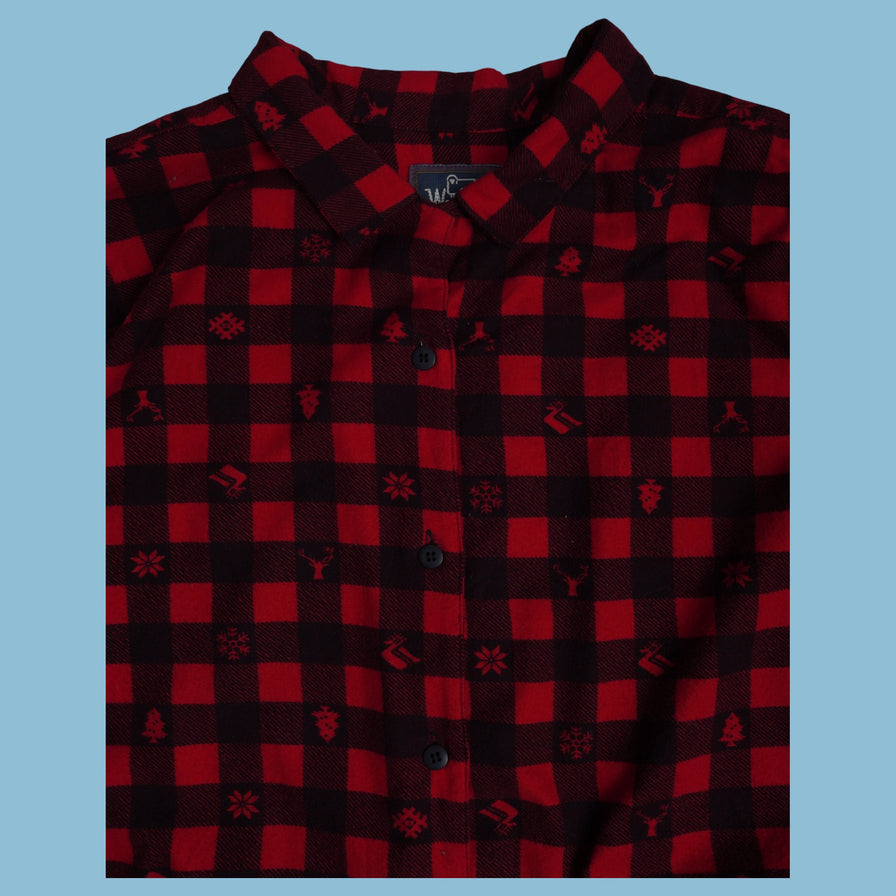 Vintage 90s Woolrich Flanell Hemd - XL - NFF Vintage