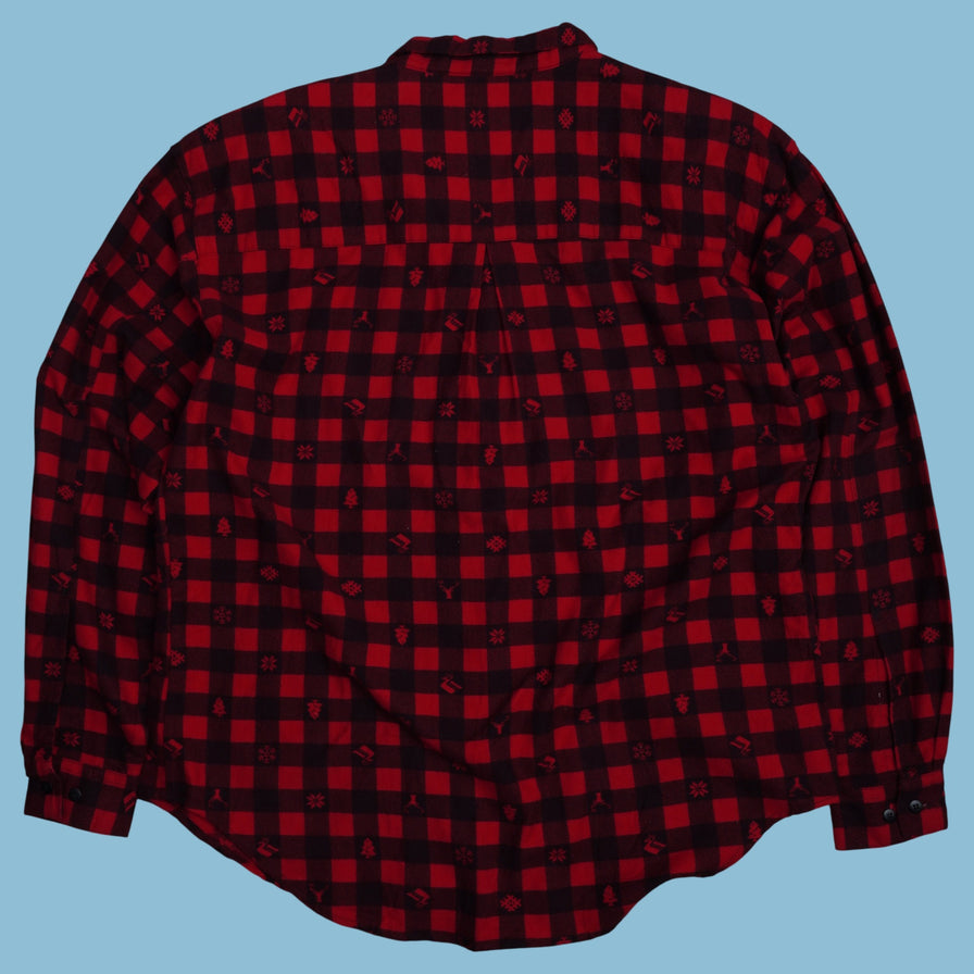 Vintage 90s Woolrich Flanell Hemd - XL - NFF Vintage