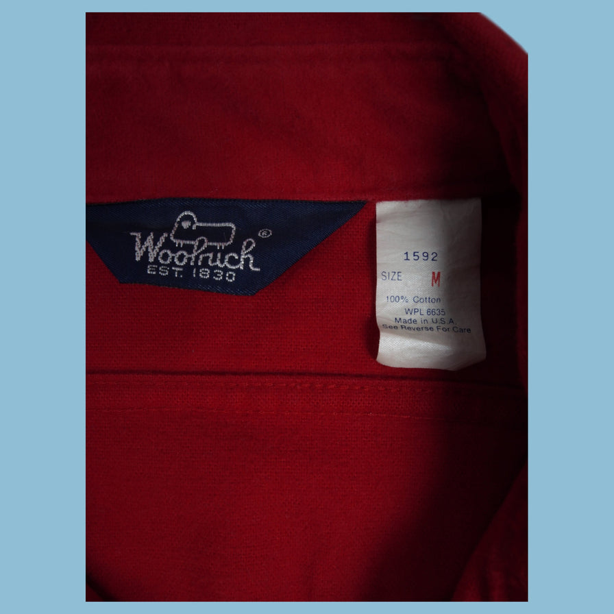 Vintage 90s Woolrich Hemd - M - NFF Vintage