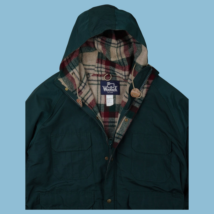 Vintage 80s Woolrich Mountain Parker Jacke - L