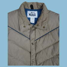 Vintage 80s Woolrich Puffer Weste Jacke - M - NFF Vintage