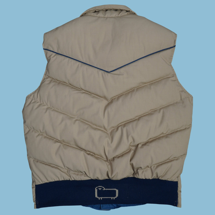 Vintage 80s Woolrich Puffer Weste Jacke - M - NFF Vintage