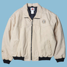 Vintage Workwear 90s Skull Embroidery Jacke - XL