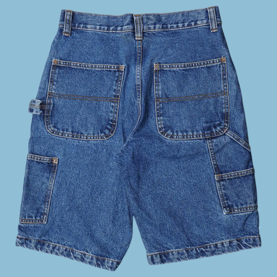 Vintage Route 66 Workwear Denim Carpenter Shorts - S