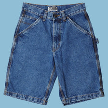 Vintage Workwear Denim Carpenter Shorts - S
