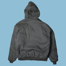 Vintage Workwear Hooded Jacket - L