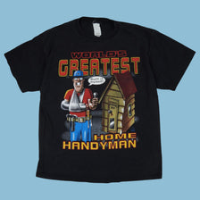 Vintage World's Greatest Home Handyman T-Shirt - L