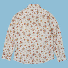 Vintage Wrangler 70s Floral Western Hemd - L