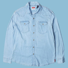 Vintage Wrangler Denim Hemd - L