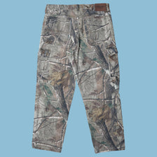 Vintage Wrangler Realtree Camo Cargo Hose - L