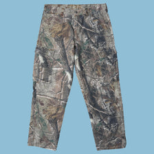 Vintage Wrangler Realtree Camo Cargo Hose - L