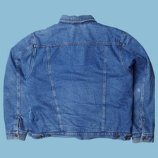 Vintage Wrangler Sherpa Jeansjacke - L