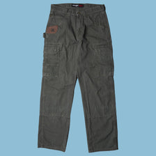 Vintage Wrangler Workwear Cargo Hose - S