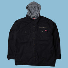 Vintage Wrangler Workwear Hooded Jacke - 2XL
