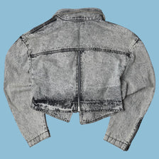 Vintage Y2K Acid Wash Jeansjacke - M