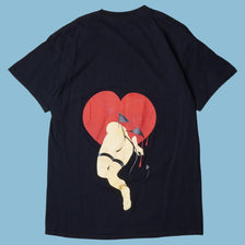 T-shirt fille diable anime Vintage Y2K - M