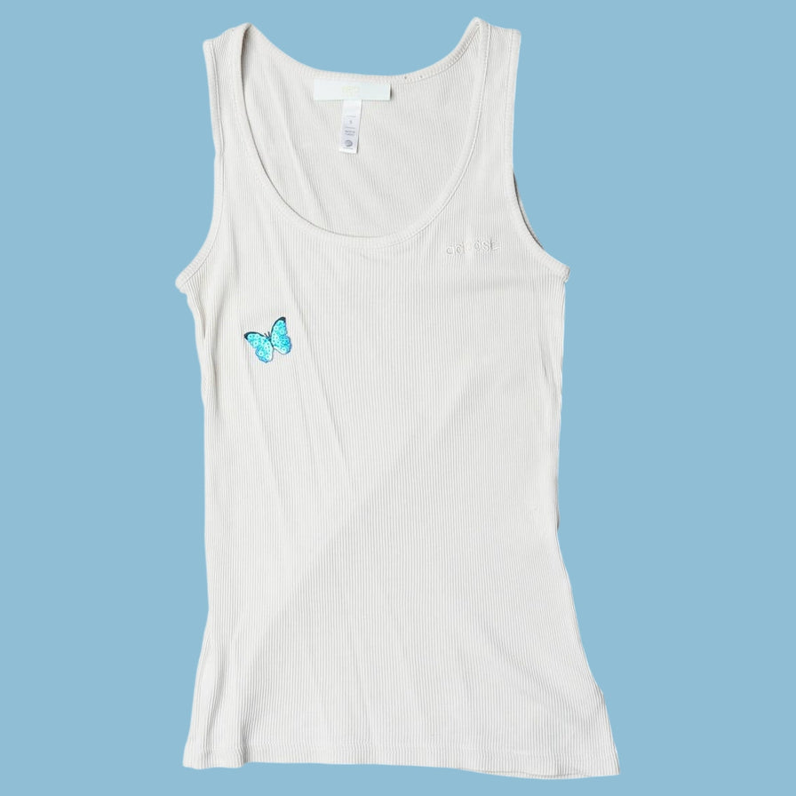 Vintage Adidas Butterfly Tank Top - S