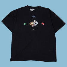 Vintage Y2K Casino Embroidered T-Shirt - XL