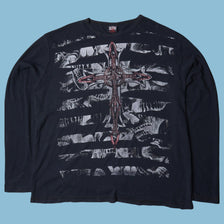 Vintage Y2K Cross Graphic Longsleeve - 2XL