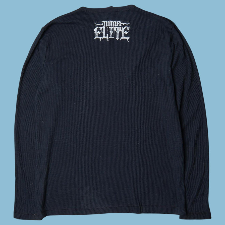 Vintage Y2K MMA Elite Cross Graphic Longsleeve - L
