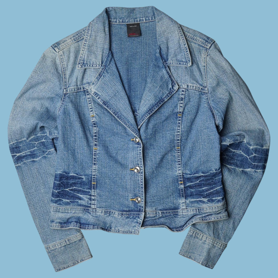 Vintage Y2K Denim Jacke - L