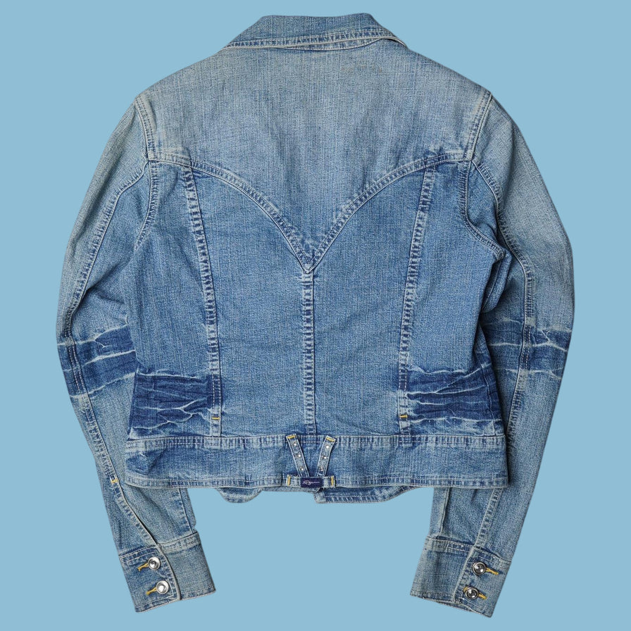 Vintage Y2K Denim Jacke - L