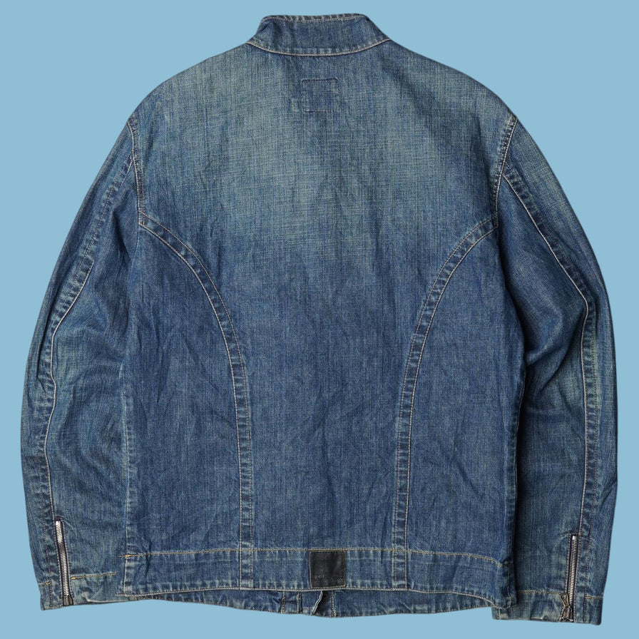 Vintage Y2K Denim Jeansjacke - L
