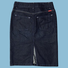 Vintage Y2K Denim Skirt - L