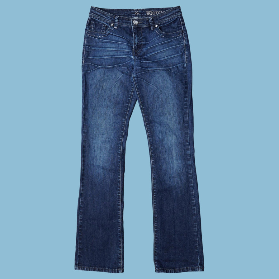 Vintage Y2K Embellished Bootcut Jeans - S