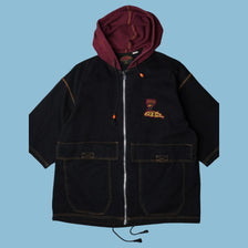 Vintage Y2K Embroidered Character Jacke - XL