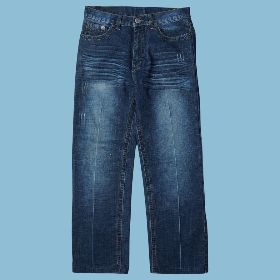 Vintage Y2K Embroidered Jeans - L